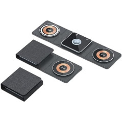 Chargeur Sans Fil Magnétique Pliable 3 en 1- XH-X8 - Noir — ECO · Smarty Paris 18e